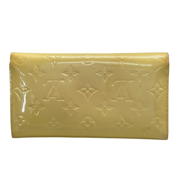 LOUIS VUITTON Pochette Porte Monet Bier Soft Beige Monogram Vernis - 152-071125 - Picture 2 of 9